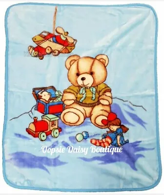 Baby Blanket Supersoft Mink Soft Fleece Blanket Boys  • $18.48