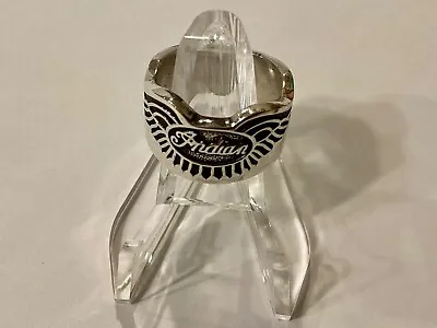 Indian Motorcycle Sterling Silver Ring Size 5.75 - 6.0 9.0 Grams • $64.95