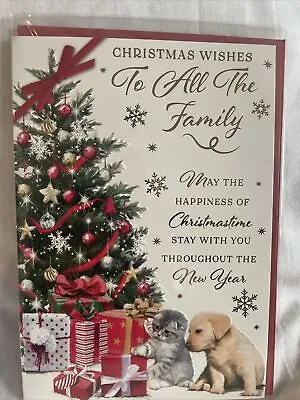 To All The Family Christmas Cards / Christmas Cards To All The Family • £1.29