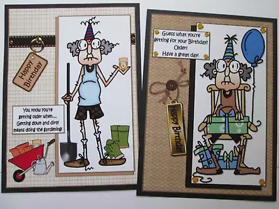 £1.30 • Buy 2 X Great  Novelty / Quirky Birthday Card Toppers For Men