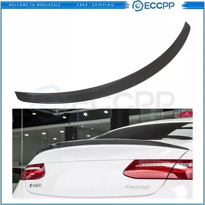 Carbon Fiber & Lip Type Trunk Spoiler For Mercedes-Benz E-Class Coupe C238 • $70.17