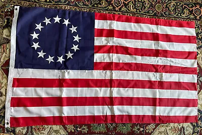 Large Decorative Flag 1776 13 Star Flag 34 X 60 • $6.99