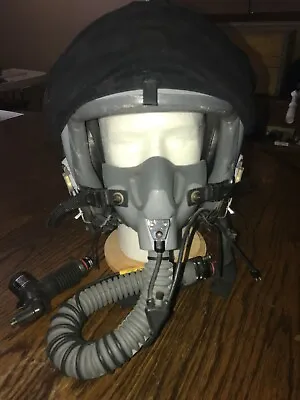 Uae Air Force  Hgu-53/p Pilot Fight Helmet With Mbu-mask And A Cru-60 • $1500