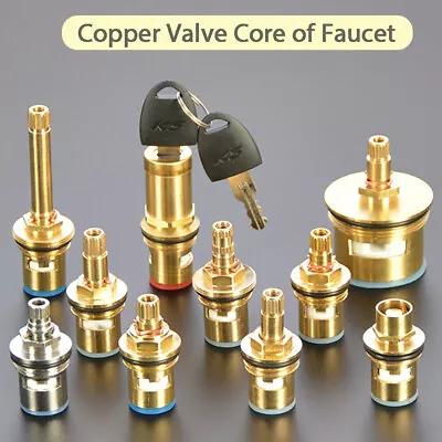 20 Teeth 1/2 BSP Tap Valve Cartridge Replacement Ceramic Disc Gland Quarter Turn • £4.02