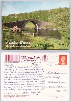 C27359 Clachan Bridge Easdale Argyll Scotland  Postcard 2001 Stamp • £0.99