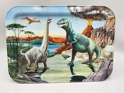 Vintage Metal 1987 Marsh Allan Industries Dinosaur TV Tray • $26.99