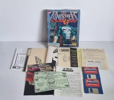 Marvel Comics The Punisher | Paragon MS-DOS IBM PC Big Box 1990 RARE | Complete  • £139.99