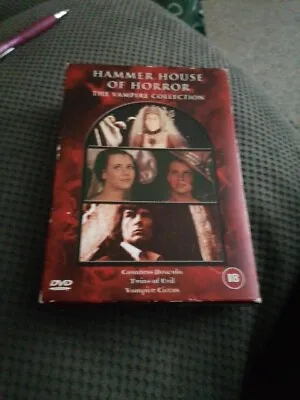 Hammer House Of Horror Vampire Collection 3 X CD Carton Wear • £10