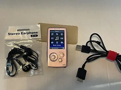 Sony Walkman NWZ-A815 (2GB) Digital Media MP3 Player Pink Tested✅  *Please Read* • $45