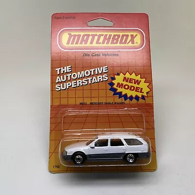 Matchbox Mb#55 Mercury Sable Wagon-macau-sealed On Card -1987-rare- • $28.99