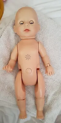Rare Vintage 2006 Zapf Creation Crawling Chou Chou Baby Doll - Working • £55