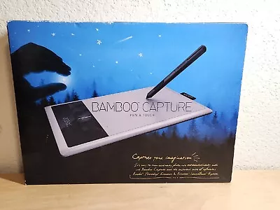 Wacom CTH470 Bamboo Capture Pen & Touch Photo Editing Tablet Sealed • $59.99