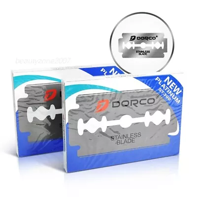 $17.99 • Buy Dorco ST300 Platinum Extra Double Edge Razor Blades 100 Ct (2 Pack)