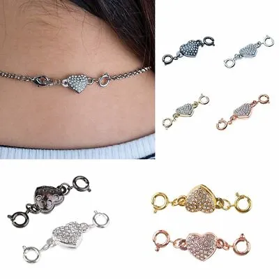 £3.20 • Buy Magnetic Jewelry Clasp Closures Bracelet Locking Magnet Clasps Necklace Clasps
