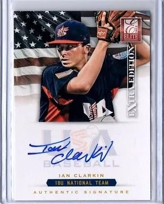 IAN CLARKIN 2012 Panini USA Baseball 18U National Team AUTO 280/299 • $15