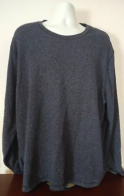 $10.99 • Buy Men's Faded Glory Blue Long Sleeve Thermal Shirt 3XL