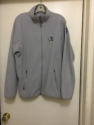 2014 NHL Stadium Series L. A. Fleece Kings Jacket Size Large Light Grey • $70