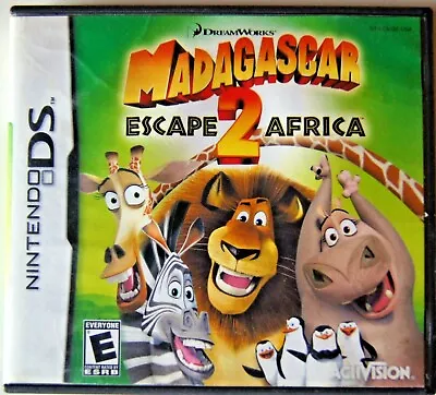 Madagascar: Escape 2 Africa (Nintendo DS 2008) Disney DreamWorks  • $6