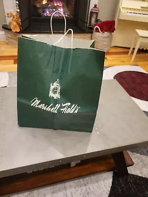 Vintage 1990’s MARSHALL FIELD’S Large Paper Shopping Bag  16 X 18 • $7.99