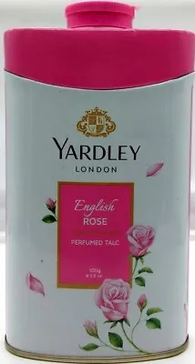 Yardley London ENGLISH ROSE Perfumed Deodorizing Talc Talcum Powder 100gm UK • £7.36