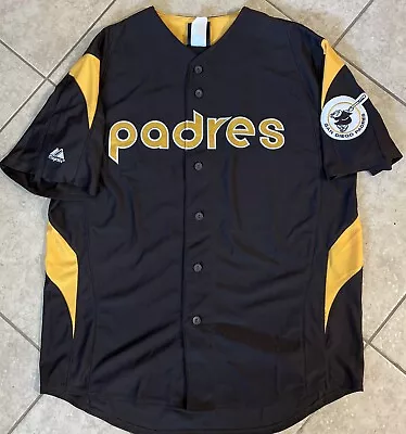 Vintage San Diego Padres Majestic Cooperstown Collection Jersey XL • $39.95