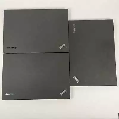 Lot Of 3 Broken Lenovo ThinkPad T450 14  I5-5300 2.3GHz Intel NO RAM NO HDD • $94.99
