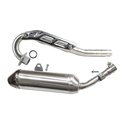 Exhaust Pipe Muffler For Vertical Engine ATV Pitpro Dirt Bike 150cc 200cc 250cc • $155.09