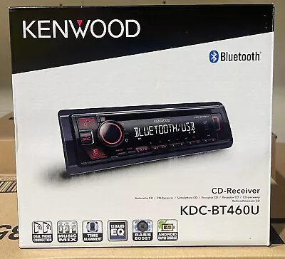 KENWOOD CAR CD USB RADIO STEREO TUNER HEAD UNIT PLAYER ANDROID IPHONE BLUETOOTH • £79.95