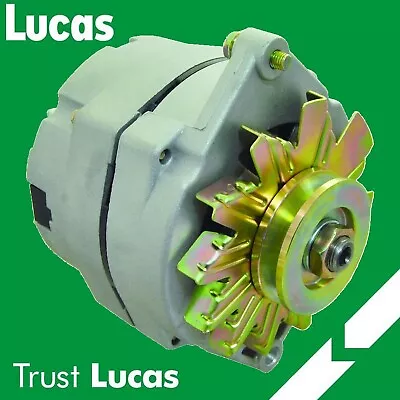 Lucas Alternator Replaces Delco 10si 1 Wire Install 65 Amp V Belt Pulley • $55.99