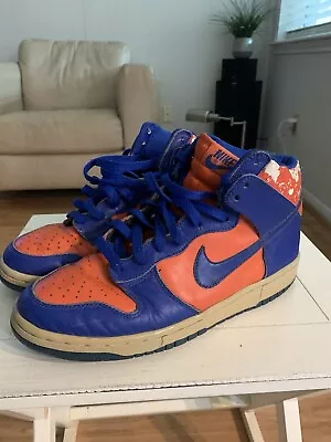 Size 10 - Nike Dunk High Knicks Supreme Kith Aime Stussy Clot Corteiz Hellstar  • $35