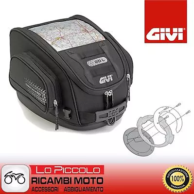 GIVI Tank Bag Tanklock UT809 + Flange BF04 Kawasaki Er 6F 650 2015 2016 • $191.46