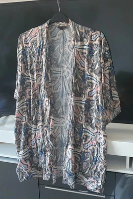 £3 • Buy Topshop Ladies Viscose Kimono Cardigan Size 8 Vgc