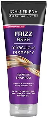 UK John Fridea Frizz Ease Miraculous Recovery Shampoo 250ml Revers Fast Shippin • £6.28