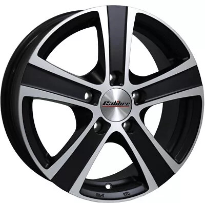 Alloy Wheels 18  Calibre Highway Black Polished Face For VW Transporter T5 03-15 • $781.95