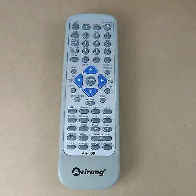 Arirang AR-36K MIDI/DVD/VCD/CD Karaoke Player GENUINE Remote Control • $39