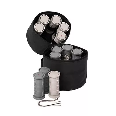 Nicky Clarke Classic Compact Rollers 3.5cm Thermoplastic With Heat Indicator • £38.99