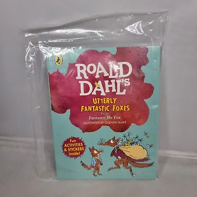 2018 McDonalds Roald Dahl - Utterly Fantastic Foxes - Mr Fox Mini Book Meal Toy • £1.49