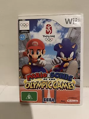 Mario & Sonic At The Olympic Games (Wii 2007) • $9.99