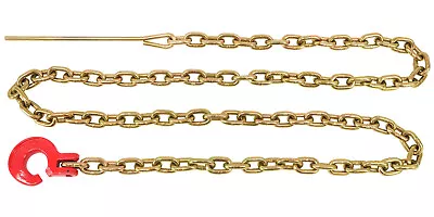Logging Chain W/ Choker Hook 3/8  X 10' W/ 14  Steel Probe • $54.99