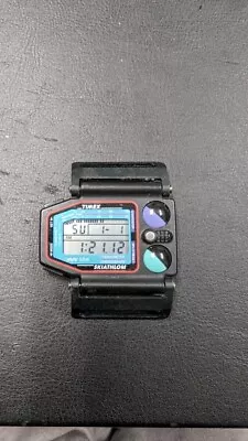 VINTAGE TIMEX SKIATHLOM DIGITAL WATCH Rare New Battery No Band • $228