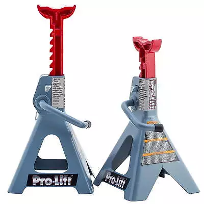 New Pro-Lift Double Pin Jack Stand Sturdy Stamped Steel Construction 2Ton T6902D • $30.77