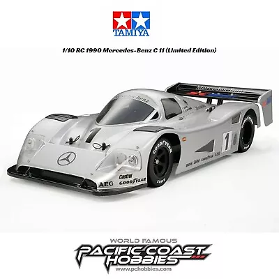 Tamiya 1/10 RC 1990 Mercedes-Benz C 11 (Limited Edition) TAM47484 • $150.99