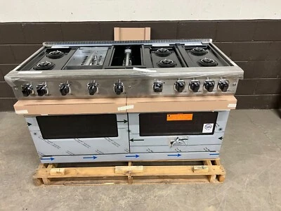 $7.08 • Buy Viking VGR5606GQSS - 60 Range Gas PRO 6 Burner Griddle + Grill Stainless NIB