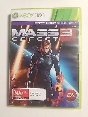 Mass Effect 3 - Microsoft Xbox 360 - AUS PAL Complete With Manual Free Postage • $6.90