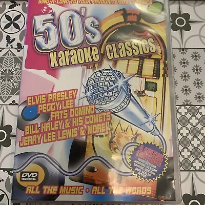 50's Karaoke Classics DVD 2005 Sing-A-Long To Your 50s Classics. • £6.25
