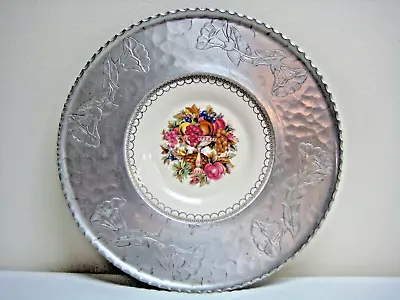 Vintage Triumph Limoges White Gold 22k Imperial Victorian T  Plate Faberware • $29