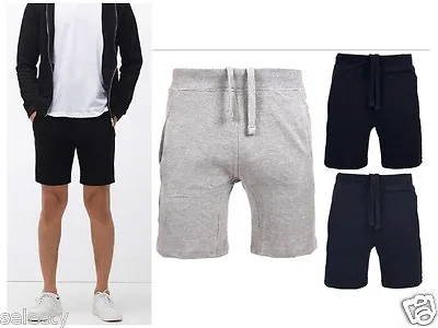 £6.80 • Buy Mens Slim Skinny Jogger Shorts Loose Casual Gym Trousers Sport Shorts S M L XL