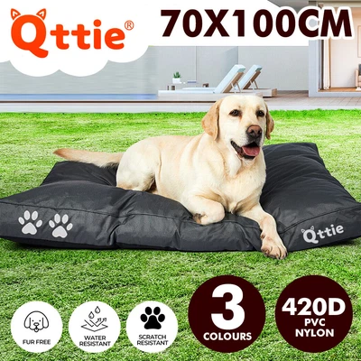 $20.59 • Buy 1/2X Qttie Dog Bed Outdoor Bean Bag Soft Mats Mattress Cushion Sleeping Pet Cat