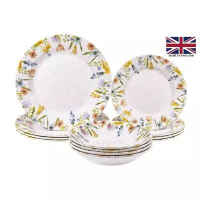 Queens By Churchill - 12pc Dinner Set Aquarelle (Made In England) • $79