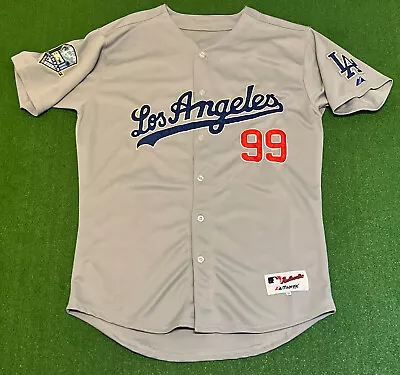 Manny Ramirez Majestic Los Angeles Dodgers 50th Anniversary Jersey 2008 • $149.98